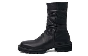 Ботильоны женские Stooshe, цвет Black Fleece-Lined