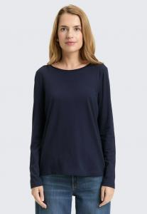 Топ TOM TAILOR Long sleeved top, Sky Captain Blue/Dark Blue
