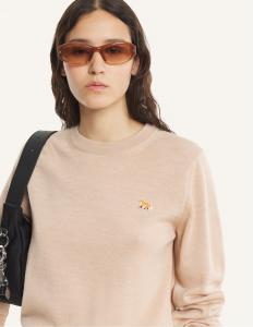 Maison Kitsune/(W)BABY FOX MERINO REGULAR JUMPER