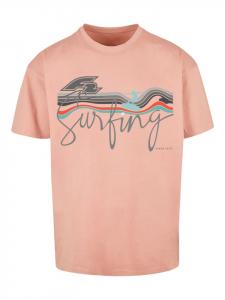 Футболка свободного кроя F2 Surfing Summer Sport янтарного цвета f2