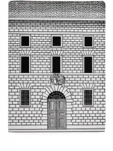 Держатели для книг с принтом, 20х15 см, Fornasetti, черный