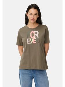 Футболка из чистого хлопка серо-зеленого цвета. Camel Active