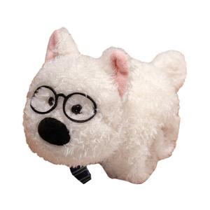 Милый плюшевый щенок West Highland в виде куклы с грубым стеклом, высота 26 см 77 SEVEN DREAM