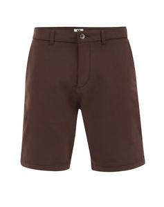 Узкие брюки-чинос WE Fashion, темно-коричневый