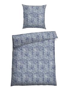 Schiesser Комплект постельного белья Renforcé "Мисси" синего цвета