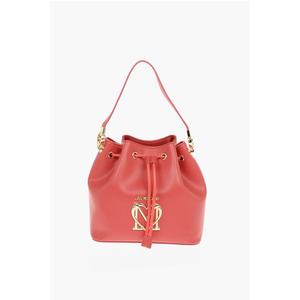 Сумка-ведро LOVE с плетеной веревкой Moschino, Red