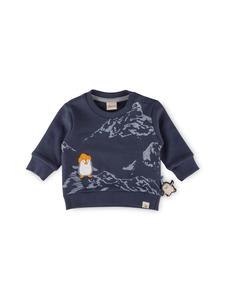 Толстовка Polar Friends темно-синего цвета Sigikid