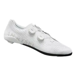 Велосипедные туфли Decathlon с замком и подошвой из углеродного волокна 37, белый