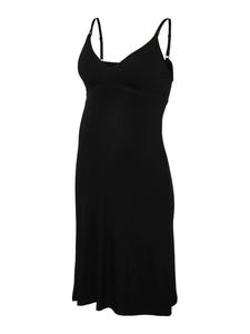 MAMALICIOUS Пеньюар 'MLLEYLA' в черном цвете