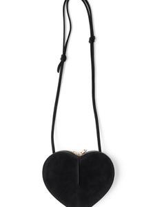 COLLEZIONE ALESSANDRO Плечевая сумка 'Herz' в черном цвете