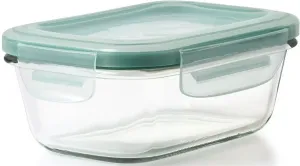 Банка для хранения OXO Good Grips "SMART SEAL", (1 шт.), прямоугольная, 0,4 л 11х6,5х16 см, цвет transparent