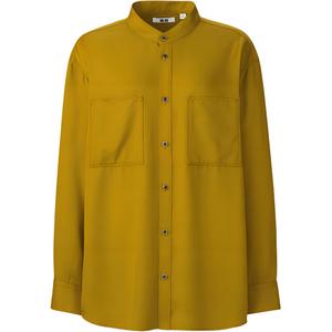 U Collection Футболка женская горчичная UNIQLO