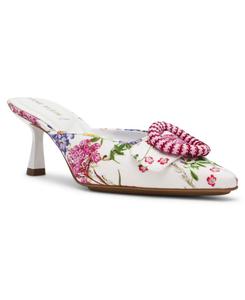 Женские мюли Cassia без шнурков с пряжкой Anne Klein, White Floral