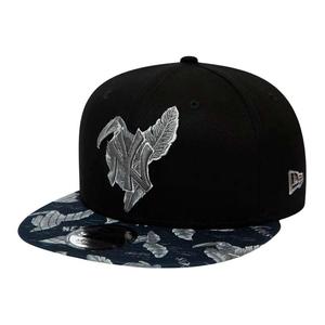 New Era Хлопковая бейсболка унисекс черная, Black