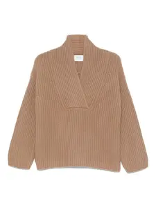 Кашемировый свитер Beyou, коричневый