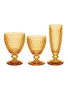 Набор из 12 бокалов для вина и шампанского Boston, окрашенных в шафрановый цвет Villeroy & Boch