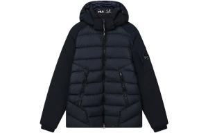 Cpcompany X CPCompany Collaboration Collection Пуховик мужской темно-синий Fila, темно-синий