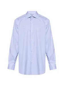 Рубашка в полоску Brioni, синий