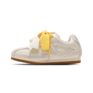 Низкие, амортизирующие, износостойкие детские кроссовки для повседневной носки. Для детей от 3 до 7 лет. ASK, экрю