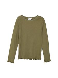 Лонгслив Minymo, зеленый