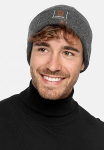 Шапка 2 PACK VULCANO INDICODE JEANS, цвет charcoal black