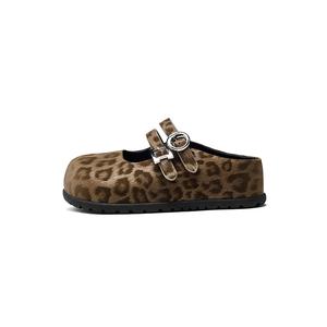 JOSINY Женские сандалии с закрытым носком, устойчивые к запахам и скольжению, коричневые