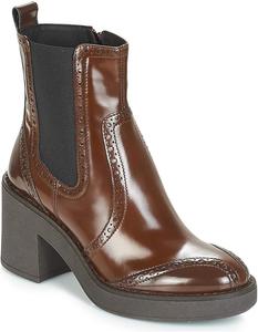 Женские ботильоны Geox D Adrya M, Brown Brown C0013