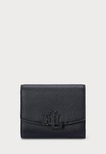 Кошелек Lauren Ralph Lauren PEBBLED SMALL CAMERYN FLAP WALLET, Black