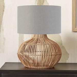 Настольная лампа GOOD&MOJO Kalahari Typ A, светло-серый