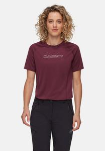 Футболка Mammut SELUN LOGO, Vin/Red