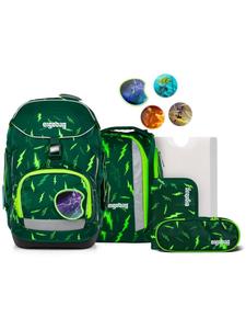 Ergobag Набор школьных рюкзаков, 6 предметов, Bärtastisch 2025, зеленый