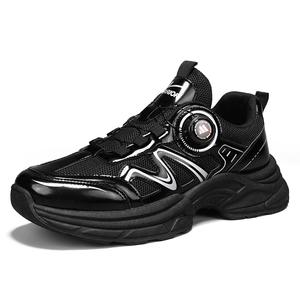 Прочные, дышащие, легкие, низкие кроссовки для бега на короткие дистанции для мужчин WARRIOR, Black/White