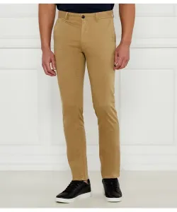 Брюки чинос Slim fit Boss Orange, зеленый