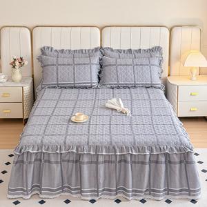 Antarctic Юбка для кровати стеганая на резинке 180х200 см, хлопок, цвет Jianyi Fashion - Gray