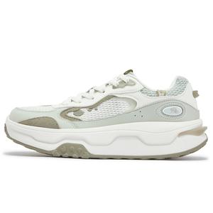 Нескользящие, износостойкие, дышащие, низкие повседневные туфли, женские, серо-зеленого цвета 361°, Ore Gray Green