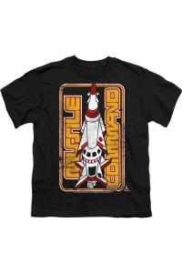 Футболка Atari Missile с коротким рукавом для детей Gildan, черный