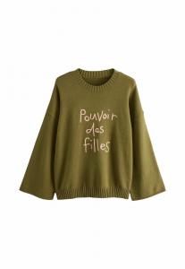 Джемпер Rockett St George Jumper, Khaki Green/Green