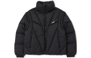 Nerdy Пуховик унисекс черный, Black