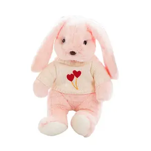 Плюшевая кукла Healing Babbit высота 35см/45см длина 35см Mise