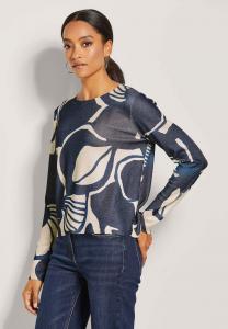 Джемпер KURZER RUNDHALS- MIT UNIKAT MADELEINE, белый