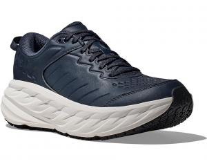 Кроссовки Hoka Bondi Slip Resistant, цвет Outerspace/White