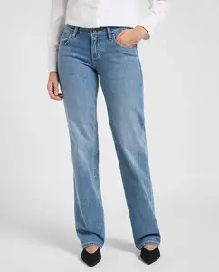 Женские прямые джинсы Zoe с низкой посадкой Lee, синий