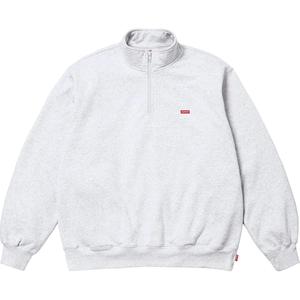 Small Box Half Zip Pullover Supreme, серый/серый