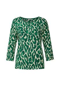 Рубашка с длинными рукавами Street One, зеленый
