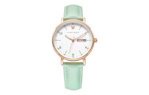 Disney Часы Quartz Movement Artificial Leather Strap Watch Women's Watch White Dial MK 11319GN 1, MK-11319GN-1