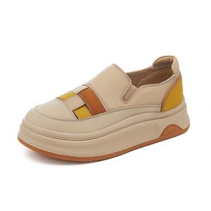 Женские износостойкие низкие кроссовки Help, Yellow