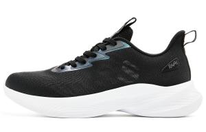 Кроссовки мужские низкие черные  белые Qiaodan