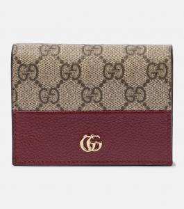 Мини-кошелёк Marmont Gucci, Rosso Ancor/ B.Ebony