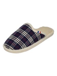 Тапочки Espadrij l'orginale CHAUSSON WOOLCHECK, синий