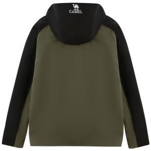 CAMEL Ветровка для любой погоды Men's, Phantom Black/Dark Olive